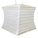 Silk Effects Pearl Solar Lantern - Square