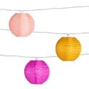 Soji Peach Bellini Solar String Lights