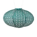 Soji Stella Tyvek Oval Solar Lantern - Emerald