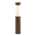 Solar Stake Light with Wood Grained Finish