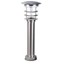 Gama Sonic Stainless Steel Bollard Solar Lamp with EZ Anchor Base
