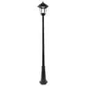 Gama Sonic Windsor Bulb Solar Lamp Post - Single Head