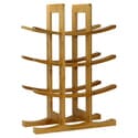 12 Bottle Bamboo Wine Rack - Natural