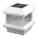 Aluminum Solar Post Cap Light with Lens for 4 inch Posts IP 68-Fully Waterproofed