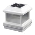 Aluminum Solar Post Cap Light with Lens for 5 inch Posts IP 68-Fully Waterproofed