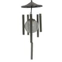 Color Changing Solar Wind Chime - Silver