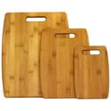 Eco-Friendly Bamboo Cutting Boards - 3-Piece Set