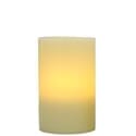 Flameless Battery Operated Pillar Candle 4" x 5" with Timer