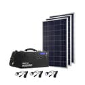 Kodiak Lightweight Silver Portable Solar Generator Kit