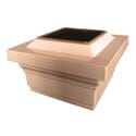 Majestic Tan Solar Post Cap for 5x5 PVC Posts