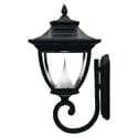 Pagoda Solar Lamp Post Wall Mount