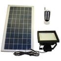 156 SMD LED Solar Flood Light With Remote Control & Timer - Wall Mount & Ground Stake