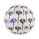 Soji Solar Purple Artichoke Lantern