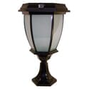 Solar Coach Lamp with Base Mount
