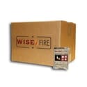Wise Fire - Instant Fire Wood Pellets for Emergency Preparedness Kits - 1 Box - Individually Wrapped - Equivalent to 1 Gallon