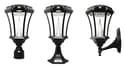 Victorian Solar Light with Motion Sensor and Three Mounting Options