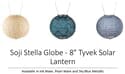 Soji Stella Globe - Tyvek Solar Lantern