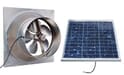 Gable Mounted Solar Attic Fan - 30 Watts - 2500 sq ft