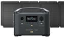 EcoFlow River Pro Portable Solar Generator Kit - With (2) 110 Watt Solar Panels