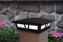 Classy Caps Cambridge Solar Post Cap for 6 x 6 Posts