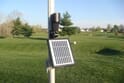 Solar Flag Pole Light - 12 Bright LEDs for Bright Illumination