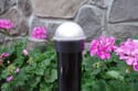Summit Solar Post Cap Light for Chain Link Fence Posts
