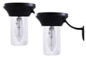Wall Mount Solar Porch Light with GS Solar LED Light Bulb 2 Pack