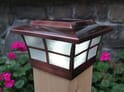 Copper Prestige Solar Post Cap for 6x6 Posts