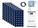Earthtech Products 12 kWh Solar Generator Kit with 2,640 Watt of Solar for Homes and Off-Grid