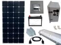 Earthtech Products Solar Lighting Kit for Sheds, Garages & Cabins