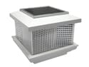 Solar Plastic Fence Light - White