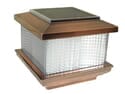 Solar Post Light - Copper Finish