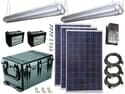 Earthtech Products Solar Power & Lighting Kit for Sheds, Garages & Remote Cabins - 290 Amps
