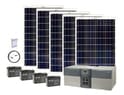 Earthtech Products Ultimate 4800 Watt Hour Solar Generator Kit with 500 Watts of Solar Power for Homes and Off-Grid