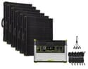 Goal Zero Yeti 1500X Portable Solar Generator Maximum Intake Kit with (6) Boulder 100 Briefcase Panels