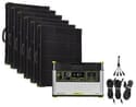 Goal Zero Yeti 1500X Portable Solar Generator Maximum Intake Kit with (6) Boulder 100 Briefcase Panels