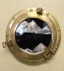 Sand Art - Ship Porthole Decor - Moving Sand Art Picture