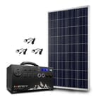 Inergy Apex Lightweight Bronze Portable Solar Generator Kit
