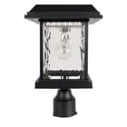 Gama Sonic Aspen Solar Post Light with 3 Inch Fitter