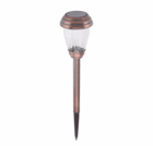 Charleston Solar Antique Bronze LED Pathway Lights 6-Pack