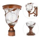 Gama Sonic Flora Bulb Solar Light - With Pole, Post & Wall Mount Kit