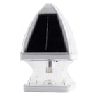 Gama Sonic Gothic Solar Post Cap Light - Available in Black and White