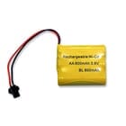 Gama Sonic 800 mAh Replacement Battery - for GS-114B-FPW Series Lamps - Lithium Ion