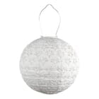 Soji Stella Deco Globe 12" Tyvek Solar Lantern