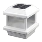 Aluminum Solar Post Cap Light with Lens for 4 inch Posts IP 68-Fully Waterproofed