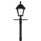 Baytown Solar Lamp Post with EZ Lamp Post Anchor