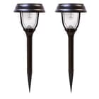 Dual Color Solar Pathway Lights - 2 Pack