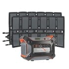 Enerplex 1200 Lightweight Solar Generator Kit with Lithium Battery 1,231 Watt Hours