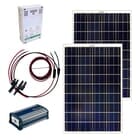 Grape Solar 200-Watt Off-Grid Solar Kit for Homes, Cabins, Boats and RVs