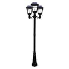 Imperial II Solar Lamp Post - Triple Head